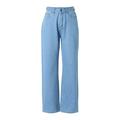 Sunloudy WomenÂ´s Denim Pants, High-Waist Trousers, Party Dance Club Loose Fall Running Street Side