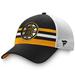 Boston Bruins Fanatics Branded 2020 NHL Draft Authentic Pro Structured Adjustable Trucker Hat - Black/Gold - OSFA