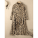 ZANZEA Women Casual Fluffy Fleece High Low Warm Long Dress