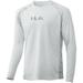 Huk Men's Strike Solid Long Sleeve Performance Shirt