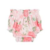 Gerber Girl Baby Diaper Cover, Size 1, Floral Pink