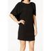 Calvin Klein NEW Deep Black Womens Size 0P Petite Stretch Sheath Dress