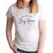 7 ate 9 Apparel Women's You Had Me at Stay Home Quarantine White T-Shirt Medium