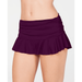 Lauren Ralph Lauren EGGPLANT Ruffle-Hem Slimming Fit Swim Skirt, US 16