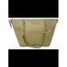 CALVIN KLEIN Gold Leather Tote Handbag Purse