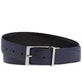 Burberry Men's Grained Leather 35 MM Reversible And Adjustable Belt, Size 105 CM