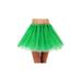 Green Tutu Womens Classic 4 Layered Satin Lined Ballerina Tutu Skirt