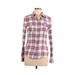 Pre-Owned H&M L.O.G.G. Women's Size 10 Long Sleeve Button-Down Shirt