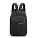 Dcenta Factory direct sales new leisure sports men's and women's chest bag multifunctional trendy backpack fashion diagonal outdoor bag black