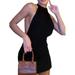 Womens Sundresses Short Dresses Bodycon Halter Neck Backless Plain Slim Fitness