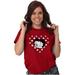 Betty Boop Wink and a Kiss Polka Dots Womens Graphic T Shirt Tees Brisco Brands