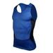 Mens Compression Base Layer Tight Tops Tee Shirt Under Skin Sleeveless Trainning Fitness GYM Sports Gear