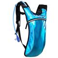 KUYOU Hydration Pack,Hydration Backpack with 2L Hydration Bladder Lightweight Insulation Water Pack for Festivals, Raves, Hiking, Biking, Climbing, Running and More (Blue)