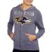 NFL Juniors Ravens French Terry Hooded Fleece