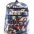 juicy couture sport floral nylon backpack floral print/ back