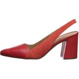 Naturalizer Womens Hannie Pointed Toe Casual Slingback, Chili Pepper, Size 8.5