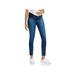 J Brand Womens Mama J Denim Medium Wash Skinny Jeans