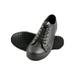 Womens Slip Resistant Leather Work Shoes Lace-Up Flat Shoes Low-Top Casual Walking Shoes