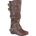 Women's Journee Collection Tiffany Extra Wide Calf Knee High Slouch Boot