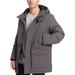 Mens Jacket Charcoal Parka Hooded Full-Zip $295 XL