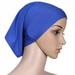 Fashionble Women headwrap Muslim Stretch Solid Turban Hat Breathable ,soft and comfortable Wrap Cap New Arrival Bonnet Turban Beanie Head Scarf for Sleeping,match