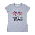 Inktastic Military Homecoming Husband Adult Women's T-Shirt Female