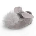 Infant Baby Girls Mary Jane Shoes Soft Sole Ballet Slippers with Bow Princess Dress Newborn Crib Shoes First Walkers Shoes