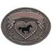 Womens Cowgirl Up Rodeo Western Horse Belt Buckle Silver Cowboy Horse Rodeo 050
