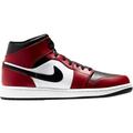 Nike Kids Air Jordan 1 Mid GS "Chicago Black Toe" Basketball Shoes
