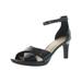 Clarks Womens Adriel Cove Solid Ankle Strap Dress Sandals