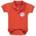 Clemson Tigers Infant Polo Bodysuit - Orange