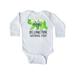 Inktastic Yellowstone National Park- Mountains and Bear Shape Infant Long Sleeve Bodysuit Unisex White 18 Months