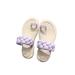 Daeful Women's Woven Braided Strappy Thong Flip Flop Sandal Flat Beach Sandals