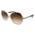 Coach L1130 HC 7112 900574 Womens Butterfly Sunglasses