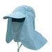 Sun Cap Fishing Hat Quick Dry Baseball Cap with Face Neck Cover Flap