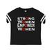 Inktastic Strong Women Empower Women Toddler Short Sleeve T-Shirt Unisex