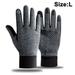 Winter Gloves,Touch Screen Running Thermal Driving Warm Gloves Grey L