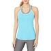 Under Armour Women's Fly-By Racerback Tank,Island Blues /Reflective, X-Large