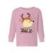 Awkward Styles Ugly Christmas Long Sleeve Shirt for Boys Girls Toddler Cute Little Deer Xmas Shirt