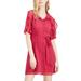 Maison Jules Ruffle Trimmed Shirtdress Pink