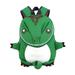 AkoaDa Dinosaur Backpack Toddler Kids Child Cute Fashion Waterproof 3D Cartoon Bag for Boys and Girls Toddlers(Green)