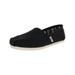 Toms Women's Classic Canvas Black Ankle-High Flat Shoe - 6M