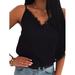 One Opening Women Satin Silk Lace Camis Tops Vest Casual Camisole Top