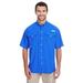 Columbia Men's Bahama II Short-Sleeve Shirt - VIVID BLUE - 3XL