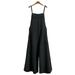 Women Loose Wide Leg Jumpsuits Long Pants Rompers Overalls Ladies Lace Up Strappy Camisole Playsuit Party Wide Leg Long Jumpsuit Romper Trousers