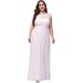 Ever-Pretty Womens Empire Waist Prom Party Dresses for Women 99932 White US12