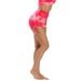 Women Drawsting Slim Fit Cycling Short Ladies High Waist Tie Dye Yoga Shorts Casual Buff Lifting Sport Bike Cycling Shorts