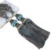 Flame Print Waist Belt Nylon Canvas Comfortable with Military Belt Buckle Belt for Teenagers Unisex