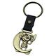 Mickey Mouse Letter C Disney Brass Keychain