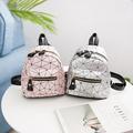 Women Mini Backpack PU Leather Shoulder School Rucksack Ladies Girls Travel Bag